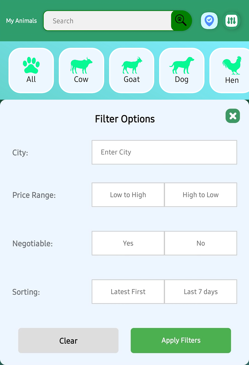Advanced Search & Filters
